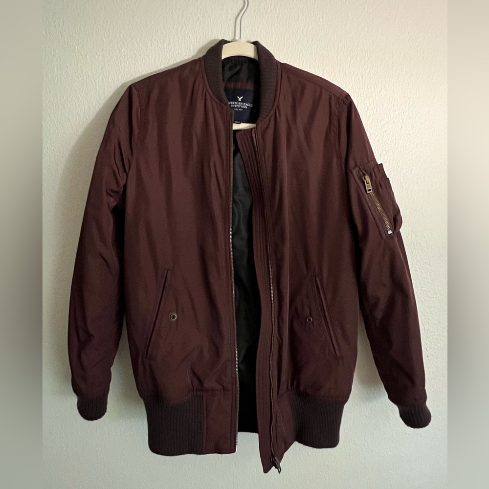American Eagle Outfitters Oversized Bomber Jacket